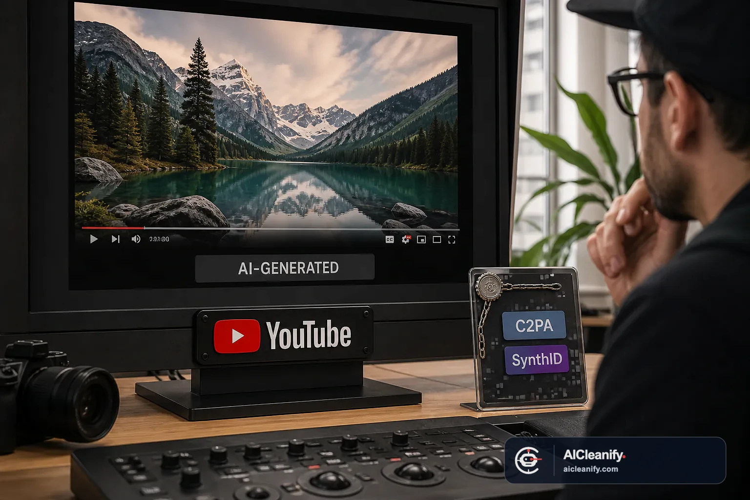 YouTube AI Content Labels 2026: C2PA, SynthID, Monetization, and Creator SEO